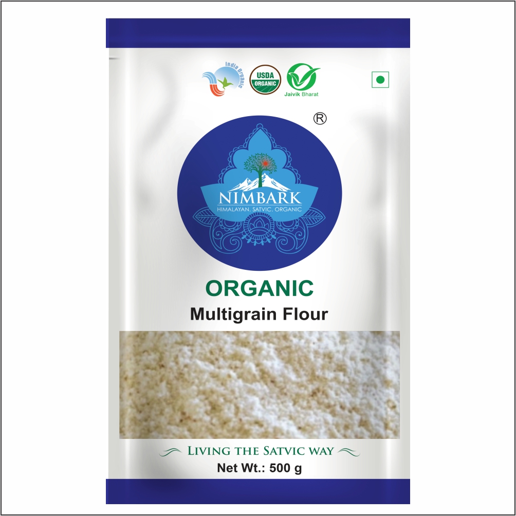 Nimbark 5 Multigrain Atta | organic flour | Multimillets Atta 500gm